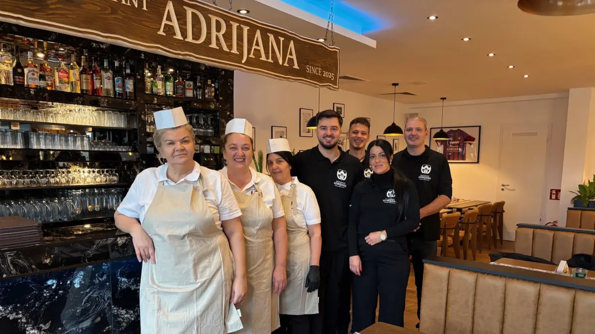Restaurant Adrijana Nieder Neuendorf Balkan-Küche Eröffnung 2. Dezember 2025