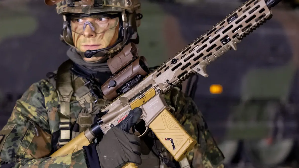 Bundeswehr erhält neues Sturmgewehr G95
