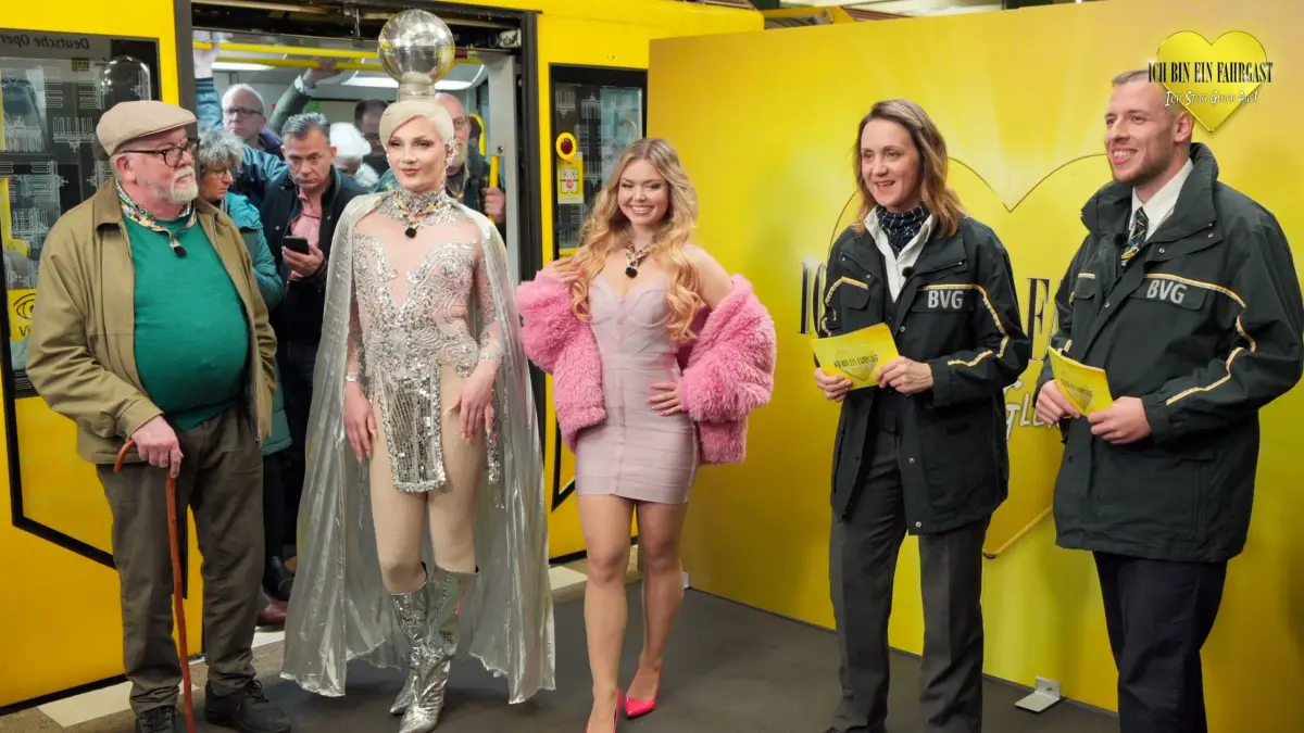 BVG startet neue Kampagne „Ich bin ein Fahrgast – Ich steig gleich aus!“
