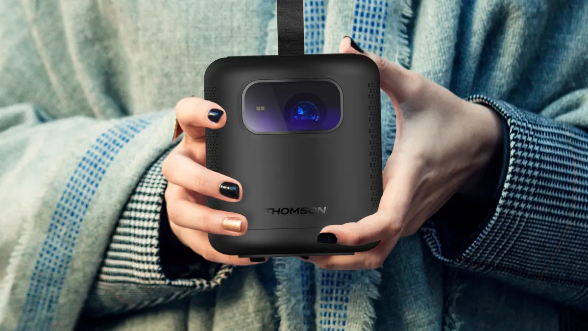 Beamer to go: Der Thomson Vega PG35B ist wie geschaffen für den mobilen Einsatz.