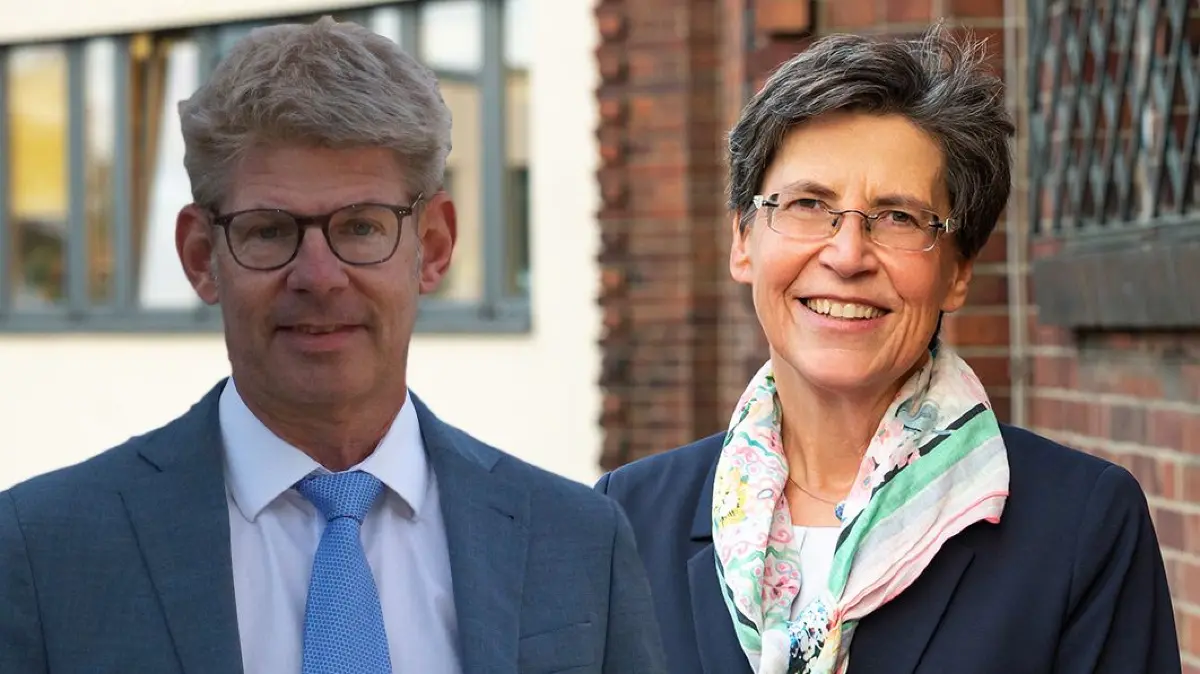 Bürgermeisterwahl am 15. Februar 2026 in Neuenhagen, Kandidaten Ansgar Scharnke und Dr. Ilka Goetz