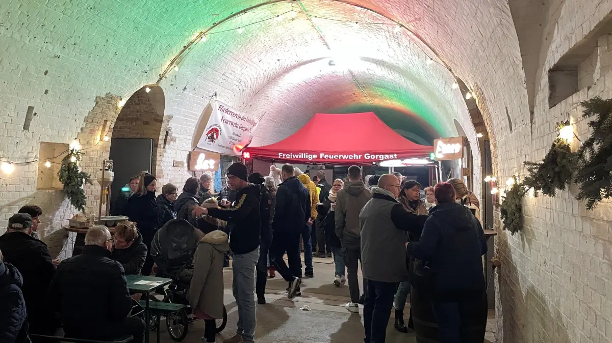 Gut besucht: Viele Vereine wie der der Feuerwehr präsentierten im fort Gorgast