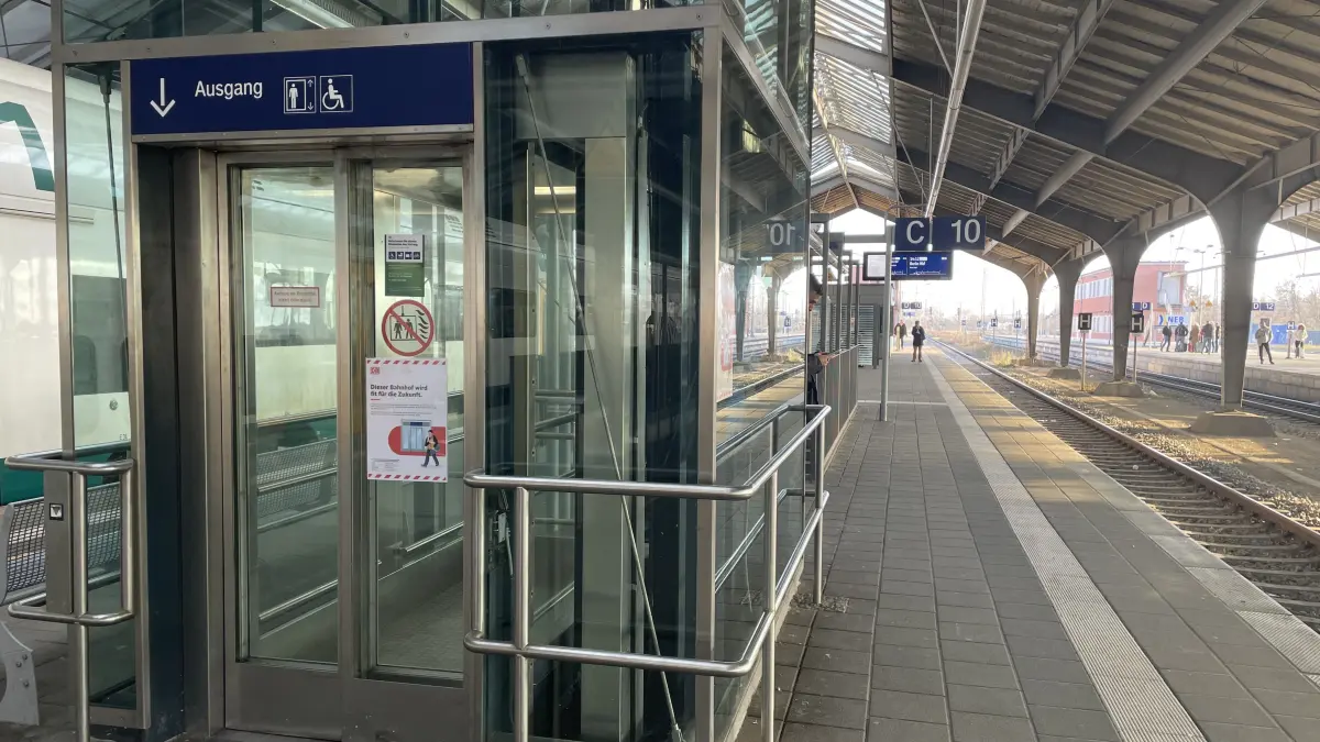 Frankfurt (Oder) Bahnhof Fahrstuhl