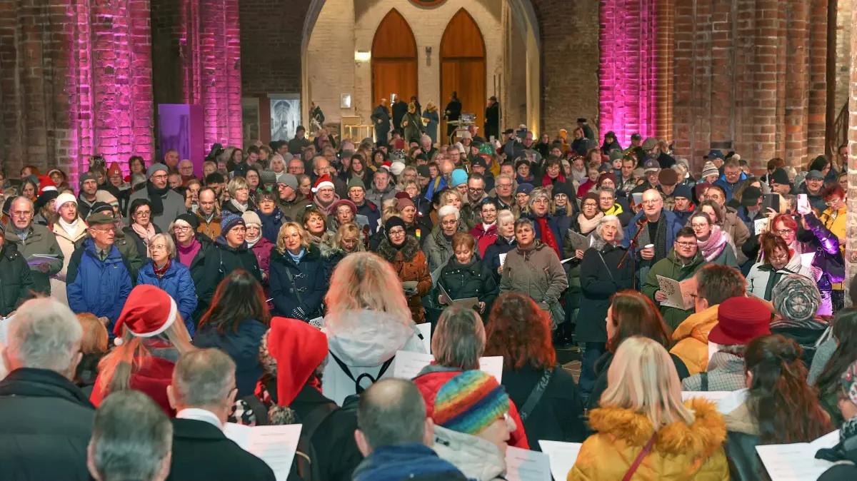 Frankfurt (Oder), 18.12.2025 - St. Marien - Deutsch - Polnisches Weihnachstssingen
