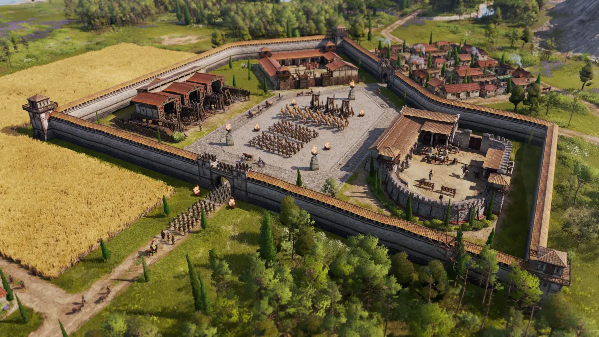 Anno 117: Pax Romana. Die Legionen sind eine Option, keine Bedingung.
