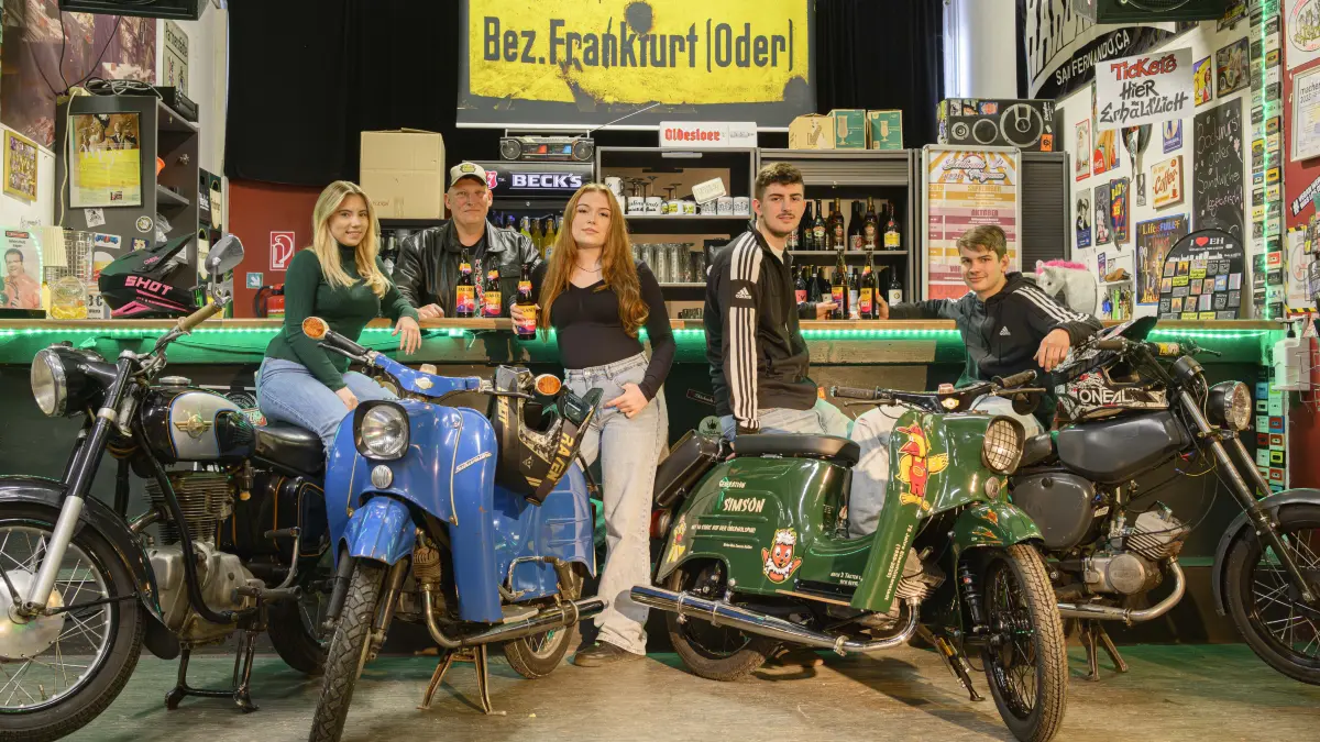Eisenhüttenstadt
Schulprojekt mit der Simson Schwalbe