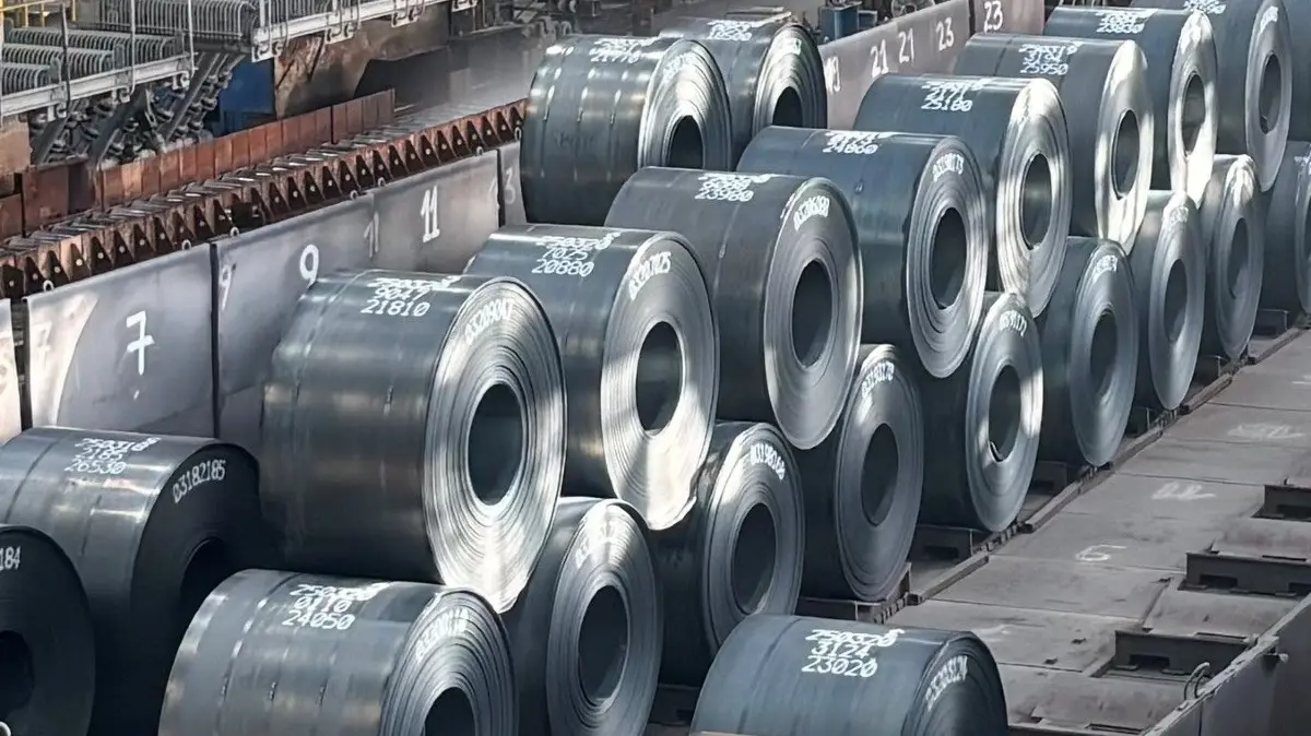 Warmwalzwerk von ArcelorMittal Eisenhüttenstadt im Jahr 2025