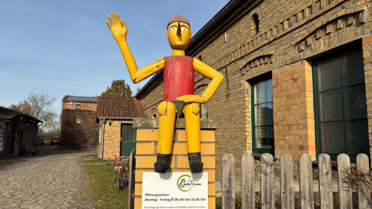 Willkommen auf dem Bauernhof: Der Jugend-Landhof in Crussow, ein Ortsteil von Angermünde, geht neue Wege. Hier entsteht ein Wohnprojekt für Familien in Not.