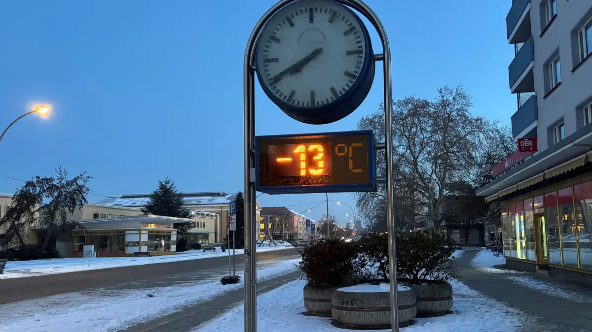 Winter in Eisenhüttenstadt