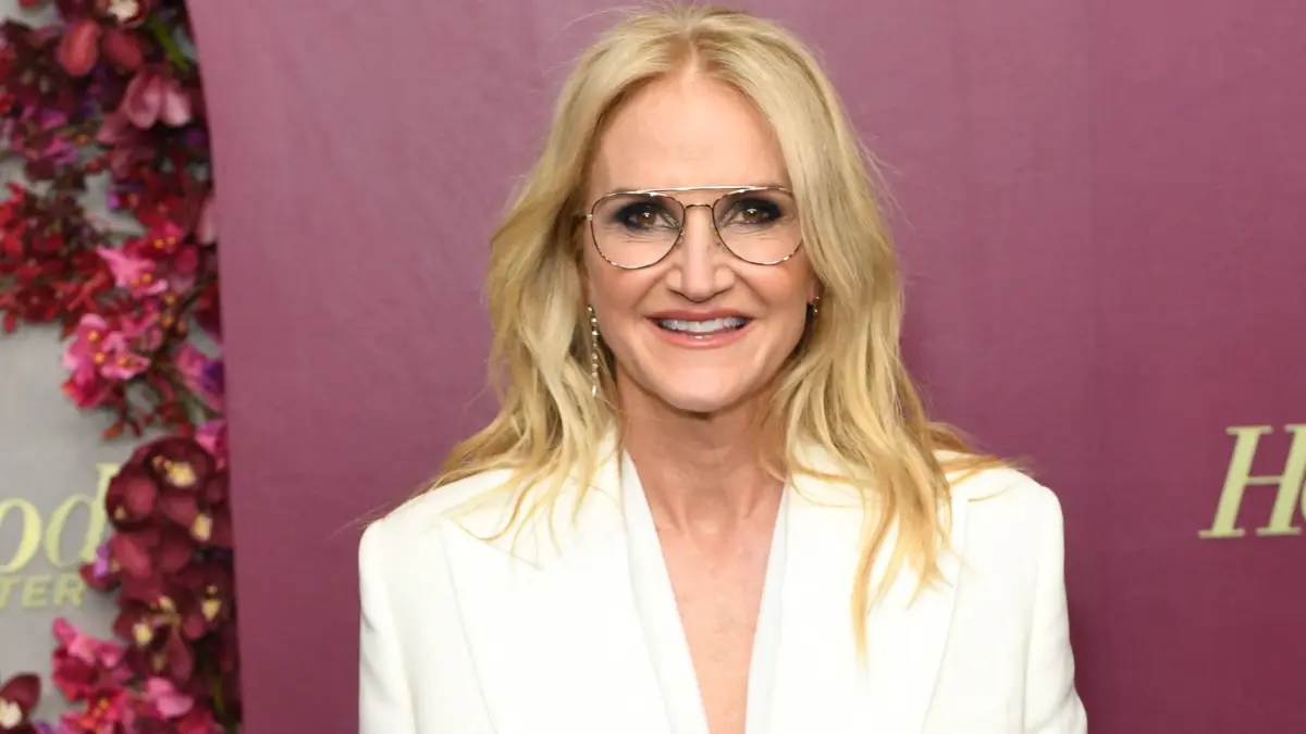 Hollywood Reporter and Spotify host a Golden Globe nominees night: US author Mel Robbins attends the Hollywood Reporter and Spotify Golden Globe nominees night at The Lot at Formosa in Los Angeles on January 8, 2026. (Photo by Unique Nicole / AFP)