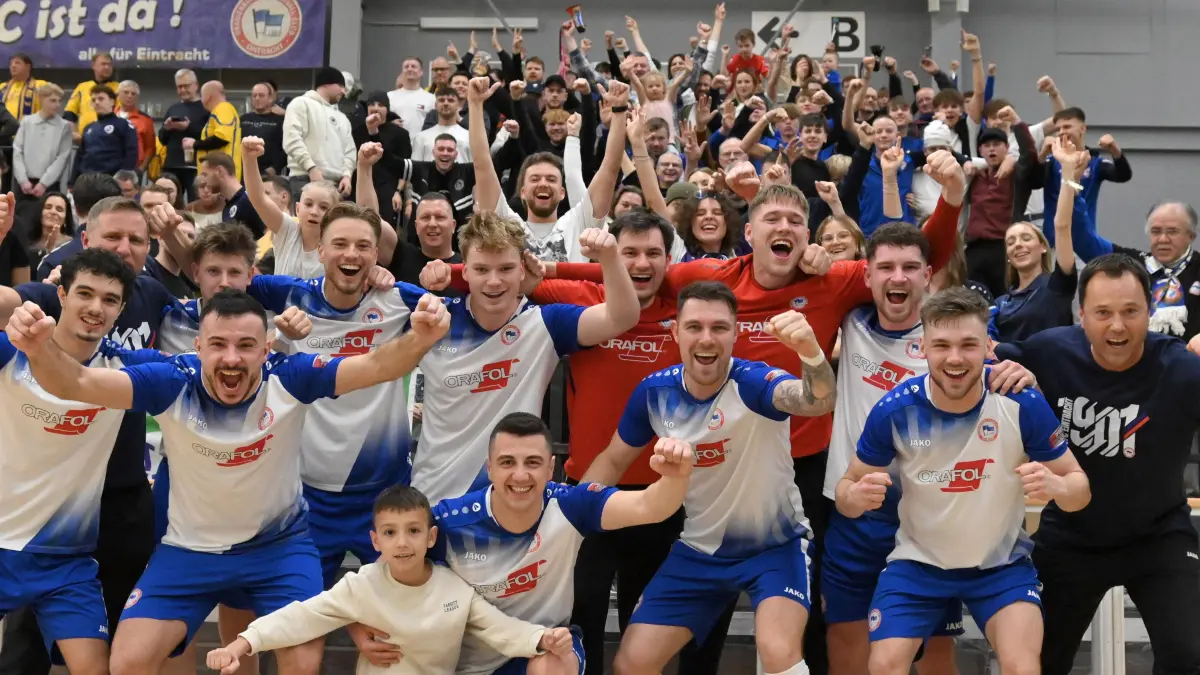 Fussball : Hallenfussball in Oranienburg in der Turm Erlebnis City, Oberhavel-Masters 2026, der OFC gewinnt das Masters
FOTO BENK 10.01.2026