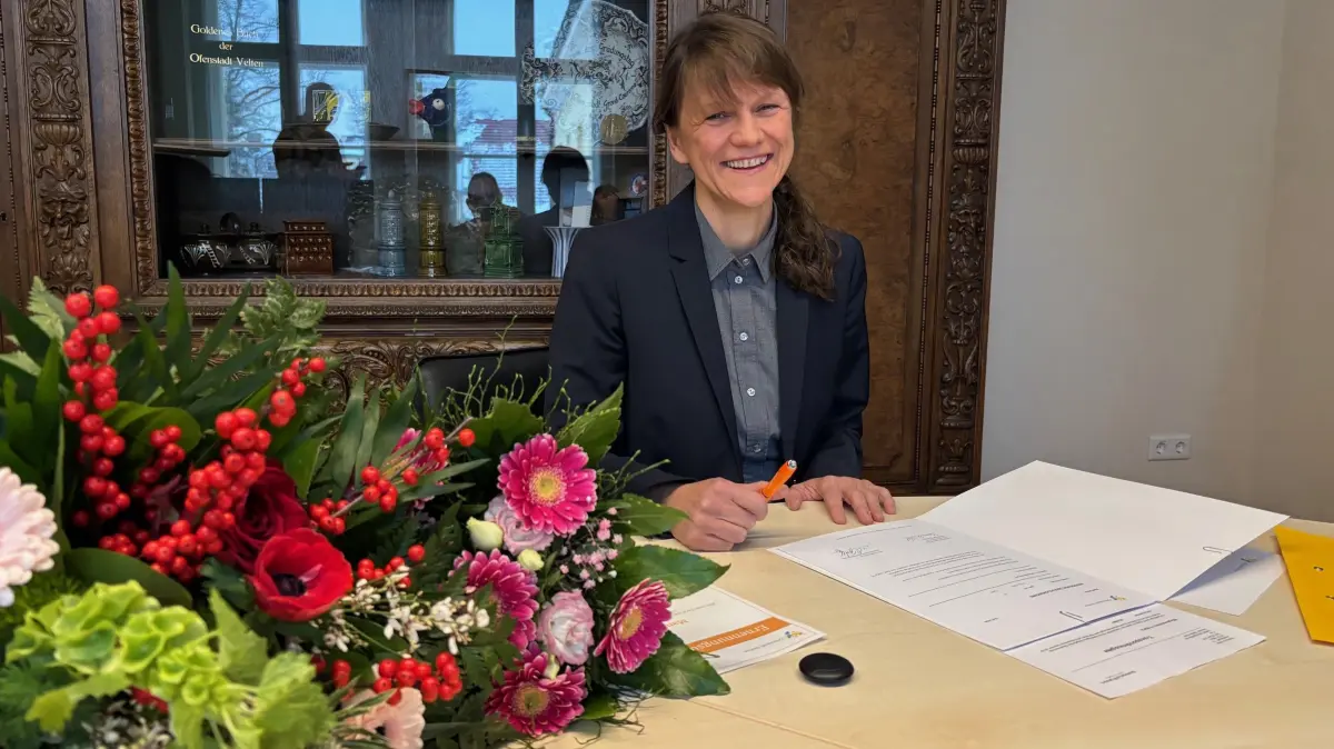 Amtseinführung Bürgermeisterin Manuela Nebel Velten Rathaus Rüchel-Machler, Gordjy Andreas Noack