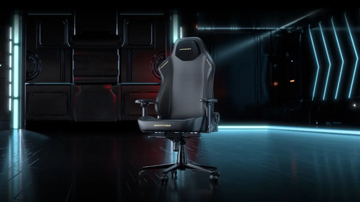 DXRacer Martian Pro. Soll lange Spiele-Sessions möglich machen