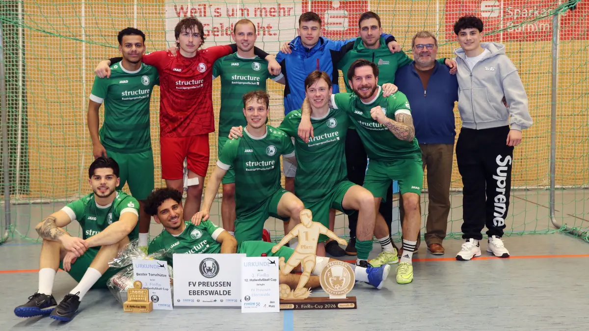 Eberswalde 16.01.26, 3. FinRo-Cup des FV Preussen Eberswalde (12. Hallenturnier)