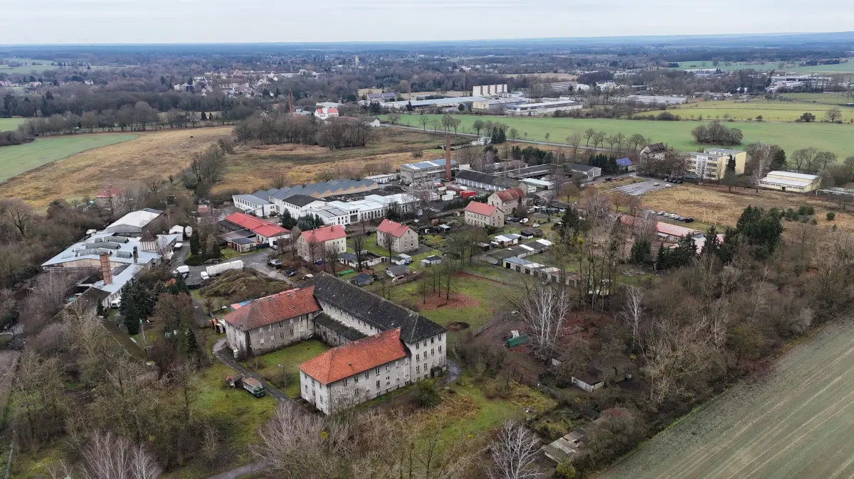 Luftbild - LIW Müncheberg heute