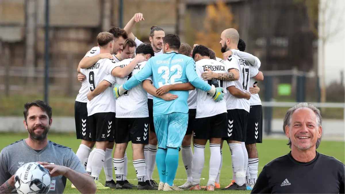 Christoph Schiller und Steffen Borkowski wollen als Trainer-Duo dafür sorgen, dass der SV Zehdenick dem Abstieg in der Fußball-Landesliga Nord entkommt.
