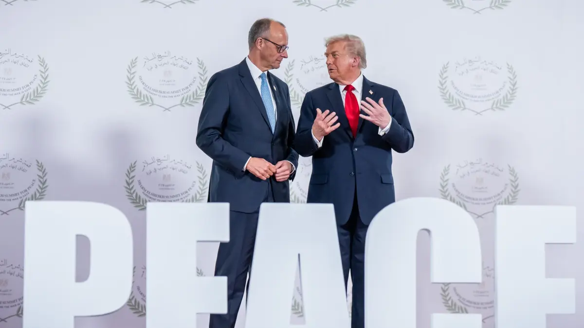 Merz und Trump