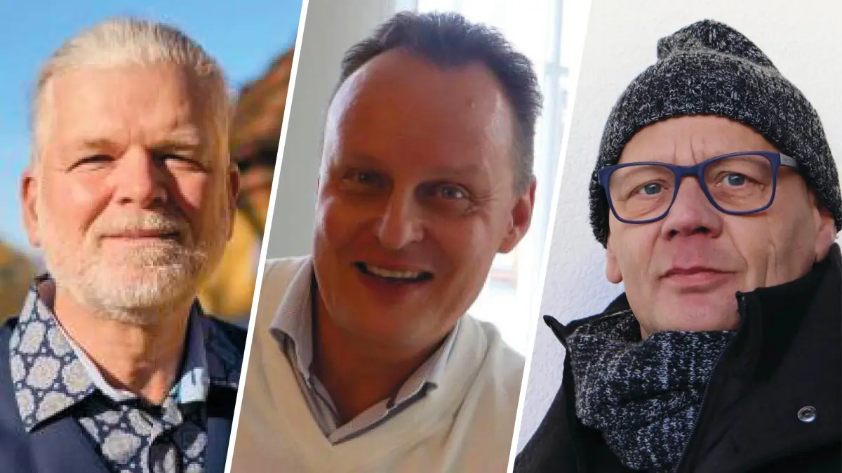 Diese drei möchten das Amt des Bürgermeisters von Petershagen-Eggersdorf bekleiden: der parteilose Einzelkandidat Rainer Wesner, der amtierende Bürgermeister Marco Rutter und der von der AfD aufgestellte Dirk Fischer (von links).