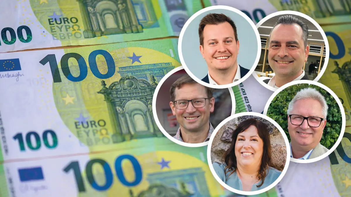 Was geben die Kandidierenden in Strausberg – Patrick Hübner (parteilos), Dennis Panser (AfD), Knut Steinkopf (Die Linke), Steffen Schuster (UfW Pro Strausberg) und Annette Binder (parteilos) für ihren Wahlkampf aus?
