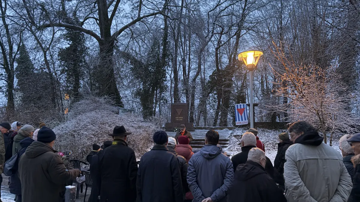 Die Gedenkveranstaltung am 27. Januar wurde vom VVN-BdA Märkisch-Oderland organisiert.