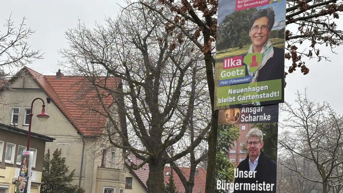 Wahlkampf in Neuenhagen, Bürgermeisterwahl 2026