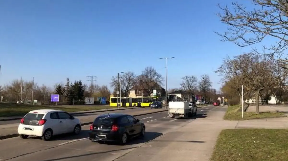 Kreuzung in Ahrensfelde
