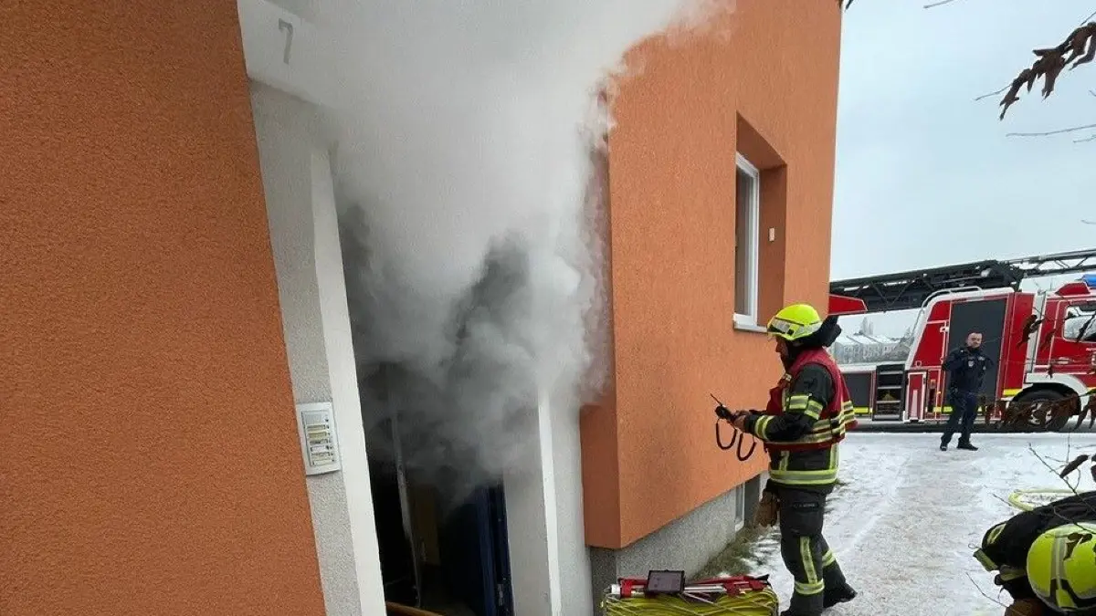 Brand Heidestraße Velten 5. Februar 2026 Kellerbrand