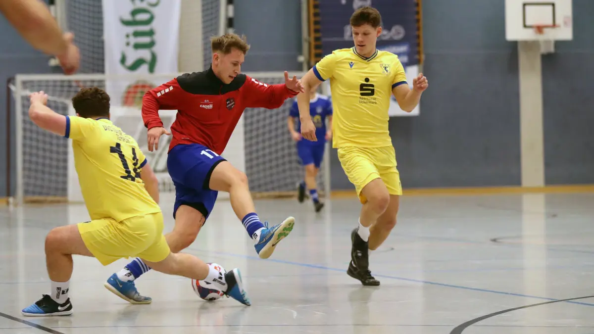 Hallenfußball in Brandenburg: Das sind die besten Spieler in der Halle