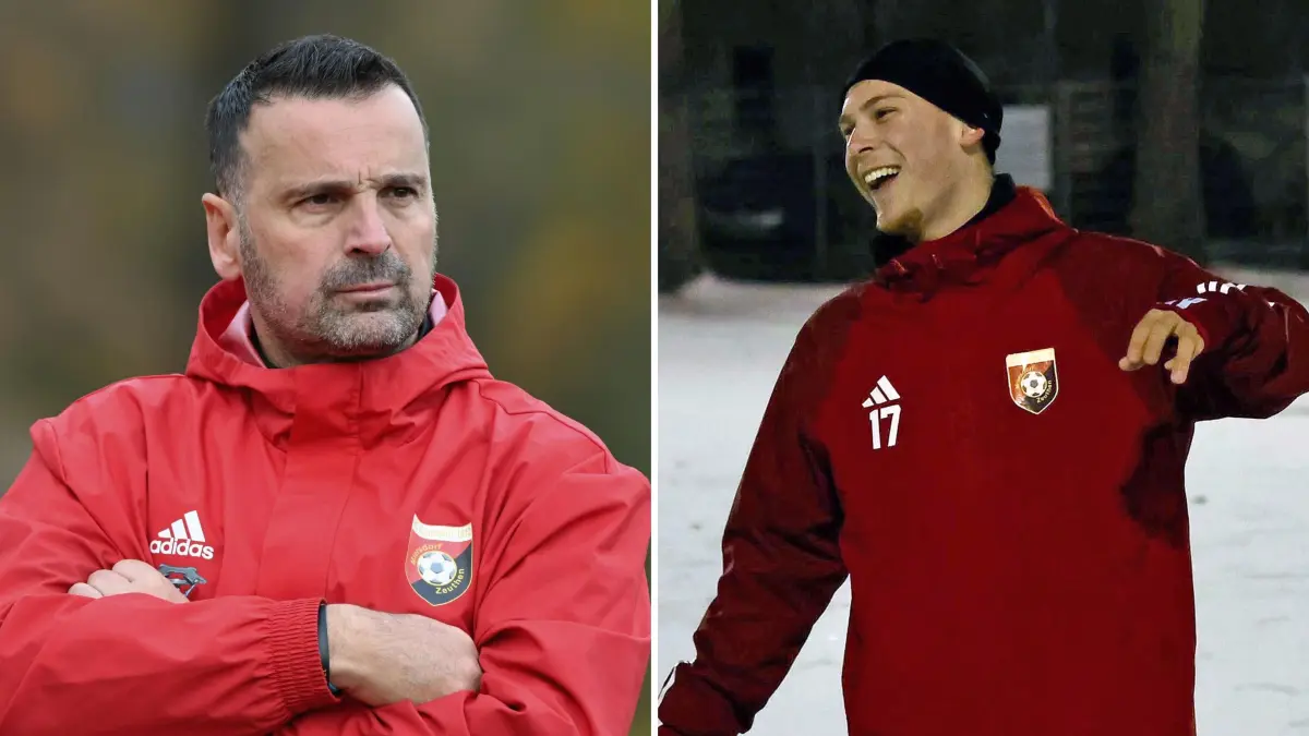 Thorsten Beck und Sohn Miguel Beck