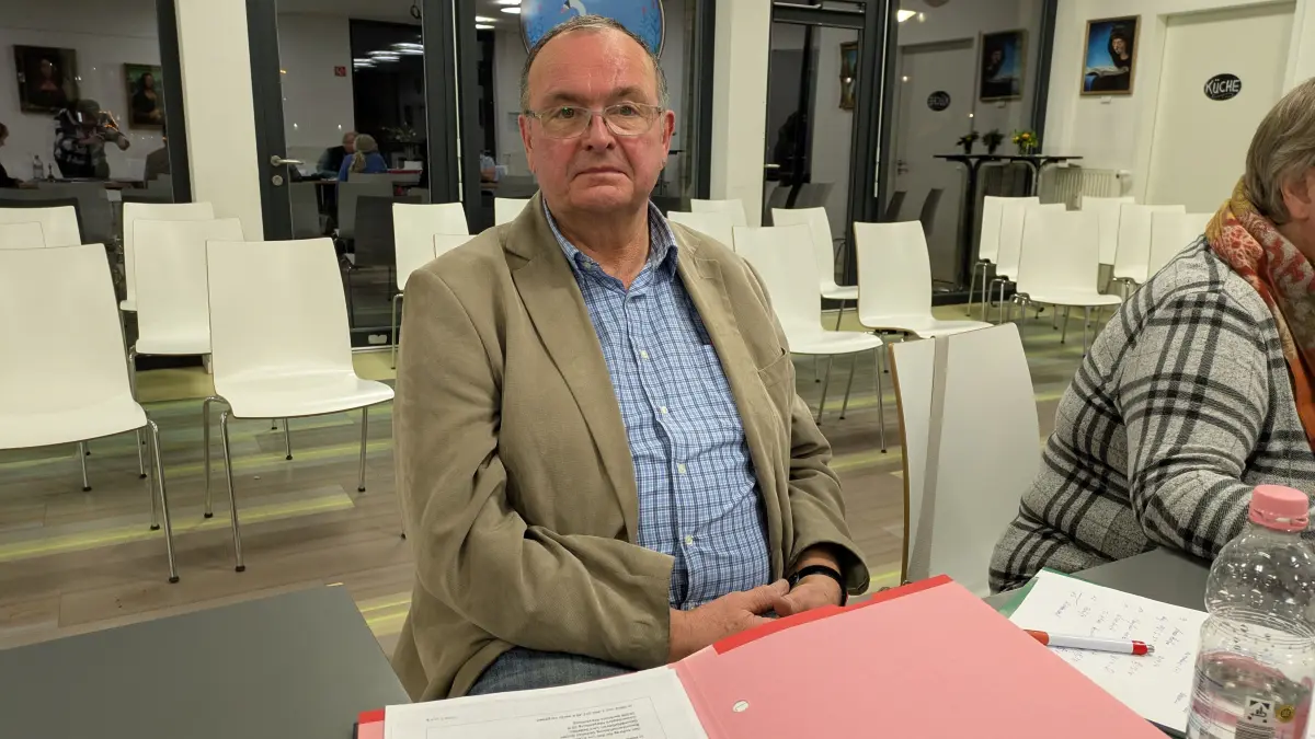 Lutz Grieben, ehemaliger Ortsvorsteher von Schwanebeck, Panketal, Januar 2026