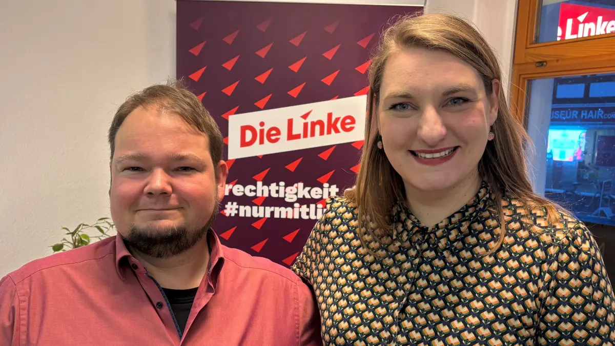Martin Günther (MdE) und Isabelle Vandre (MdB)