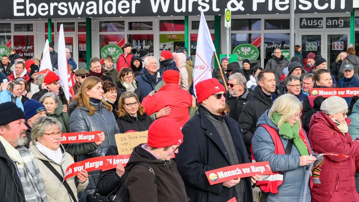 Trauerfeier für den Eberswalder Wurst-Traditionsbetrieb