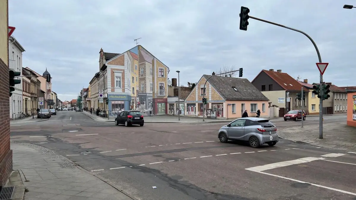 Postkreuzung in Zehdenick