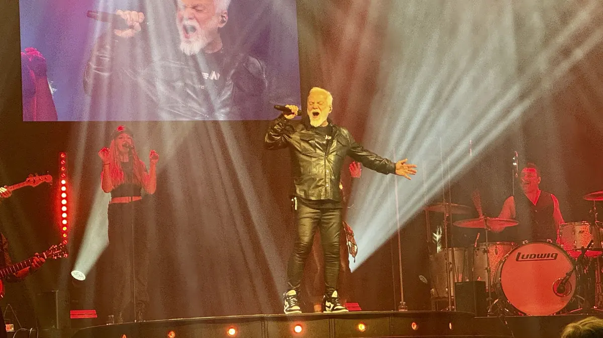 Wie das Konzert von Sänger Nino de Angelo in Frankfurt (Oder)?