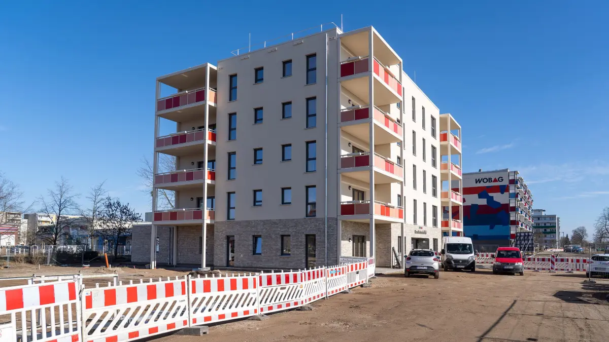 Haus Kastanienblick: Noch hat das Areal um das Haus Kastanienblick Baustellencharakter.