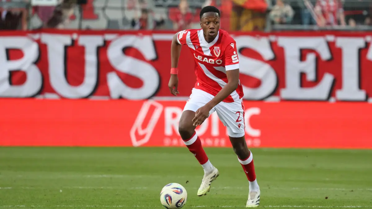 Fussball 3. Liga 2025/2026 FC Energie Cottbus - SC Verl: 2 King Manu (Energie Cottbus)