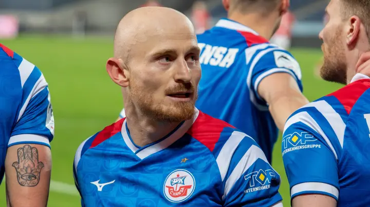 Maximilian Krauß erwartet „hitziges Spiel“ mit Hansa Rostock