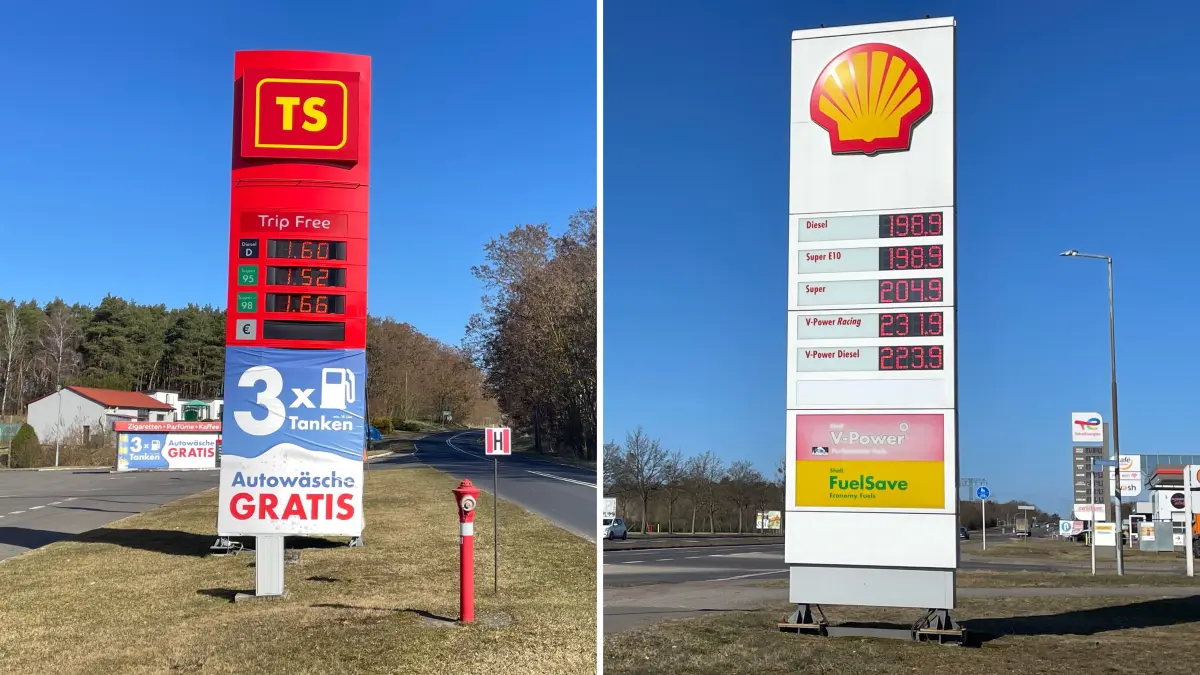 Der Irankrieg treibt die Ölpreise in die Höhe. Die Spritpreise klettern bundesweit, auch in Schwedt in der Uckermark. Wer tanken möchte, fährt häufig über die Grenze nach Polen. Wie hoch ist der aktuelle Preisunterschied?