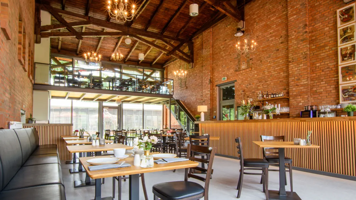 Das Restaurant zum Speicher veriernt regionale und moderne Kulinarik