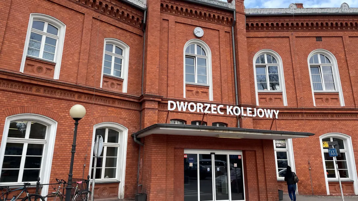 Bahnhof Küstrin-Kostrzyn. Das Bahnkreuz in der der Oder‑Warthe-Stadt gewinnt in den kommenden Jahren noch mehr an Bedeutung, auch für den Großraum Berlin.