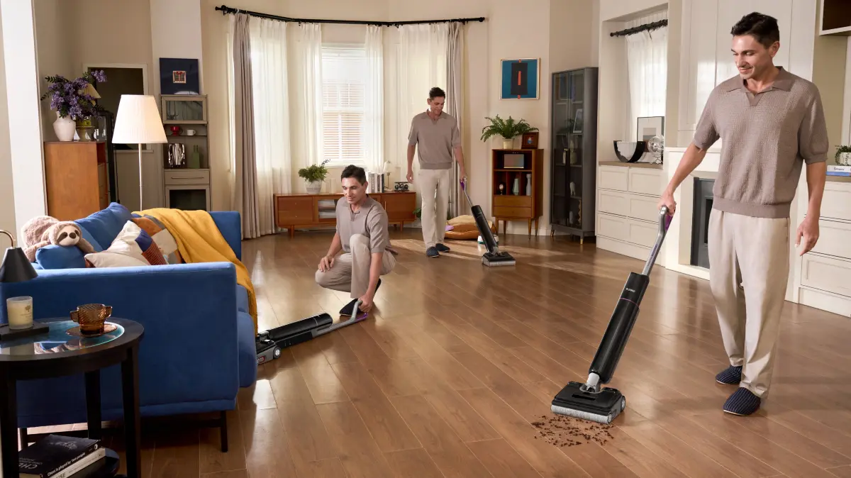 Eureka FloorShine 880. Spitzenmodell der neuen Nass-Trocken-Sauger-Reihe.