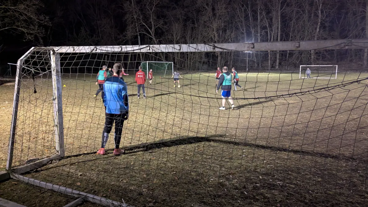 Training beim SV Jahn Haselberg: