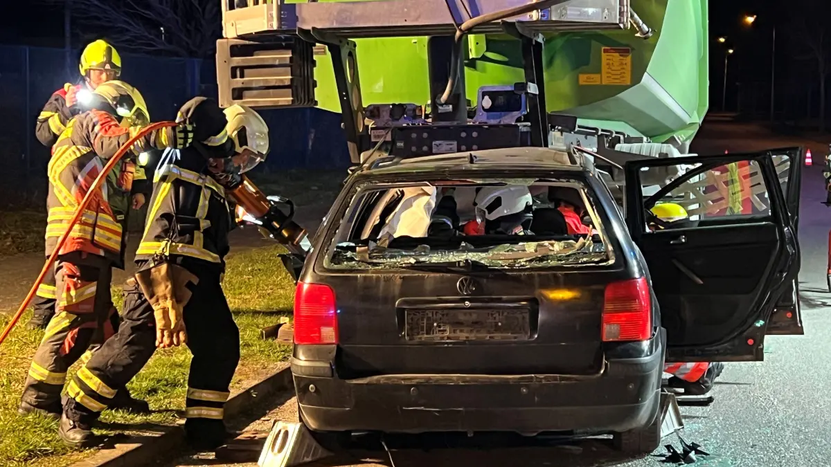 Feuerwehr Neuenhagen, Übung im April 2025
