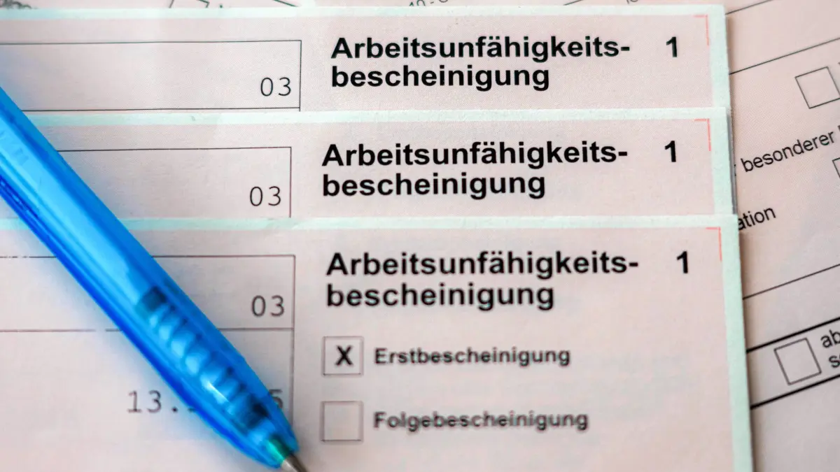 Krankschreibung