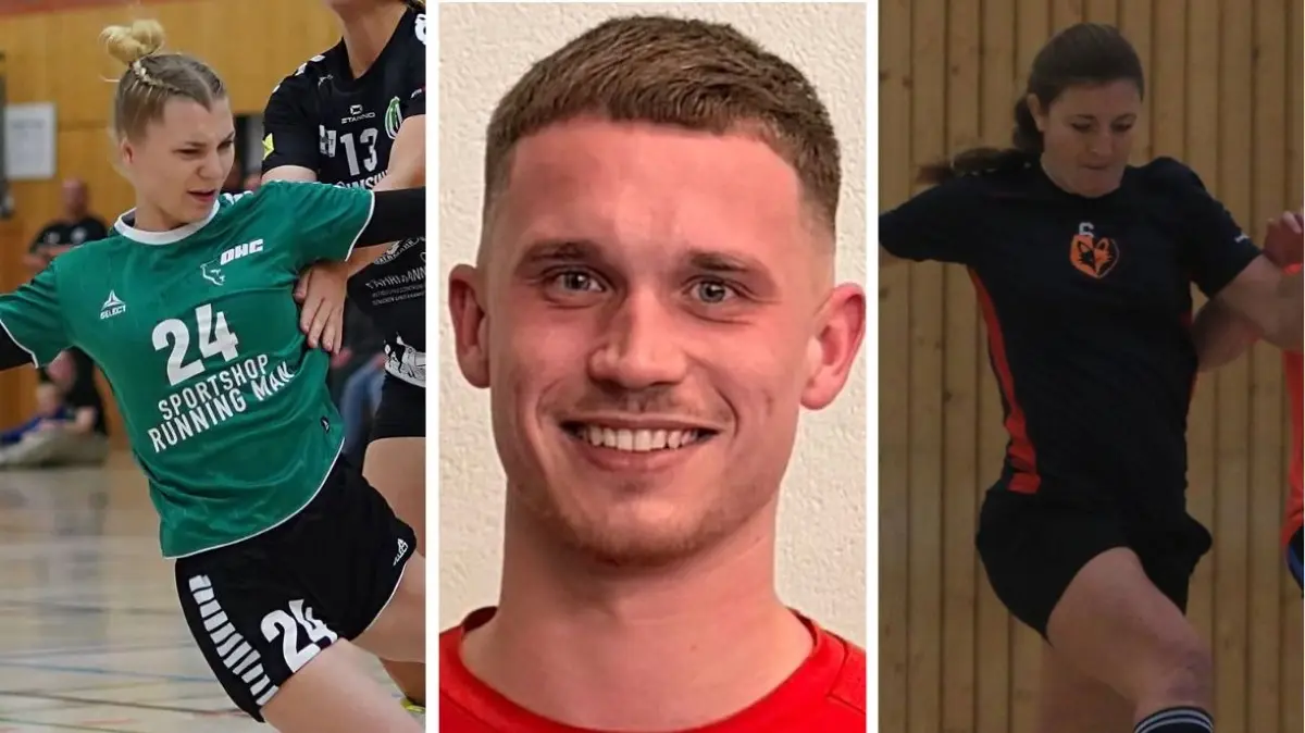 Handballerin Jasmin Buckow, Fußballer Dennis Ulbrich und Fußballerin Diana Reimann sind die neuen Kandidaten für Champion der Woche.