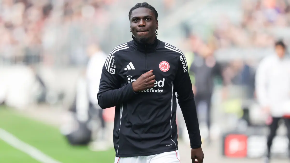 Fussball 1. Bundesliga FC St. Pauli - Eintracht Frankfurt : 2026.03.08 xfsx Fussball 1. Bundesliga FC St. Pauli - Eintracht Frankfurt v.l. Fousseny Doumbia Eintracht Frankfurt ,41 DFL regulations prohibit any use of photographs as image sequences and/or quasi-video. *** 2026 03 08 xfsx Football 1 Bundesliga FC St Pauli Eintracht Frankfurt v l Fousseny Doumbia Eintracht Frankfurt ,41 DFL regulations prohibit any use of photographs as image sequences and or quasi video Copyright: HMBxMedia/FernandoxSoares