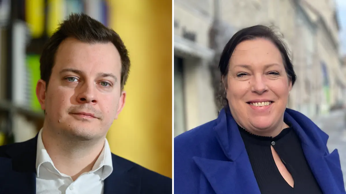 Die unabhängigen Einzelkandidaten Patrick Hübner und Annette Binder treffen in der Stichwahl um das Bürgermeisteramt am 29. März aufeinander. Am 21. März können Interessierte sie treffen.
