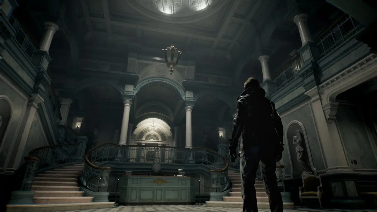 Resident Evil Requiem. Vertraute Umgebung. Die Heilanstalt erinnert viel an das Herrenhaus oder die Polizeistation aus vorherigen Teilen.