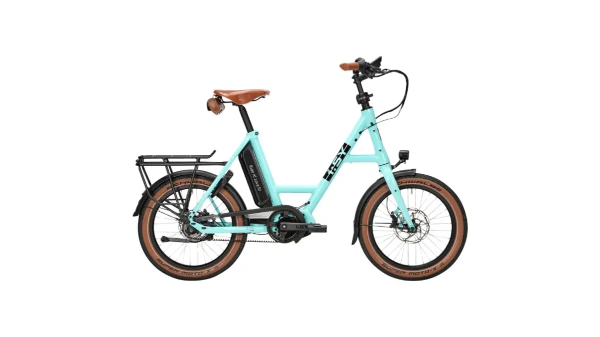 i:SY E5 ZR F CX Century E-Bike Kompaktrad 20" türkis