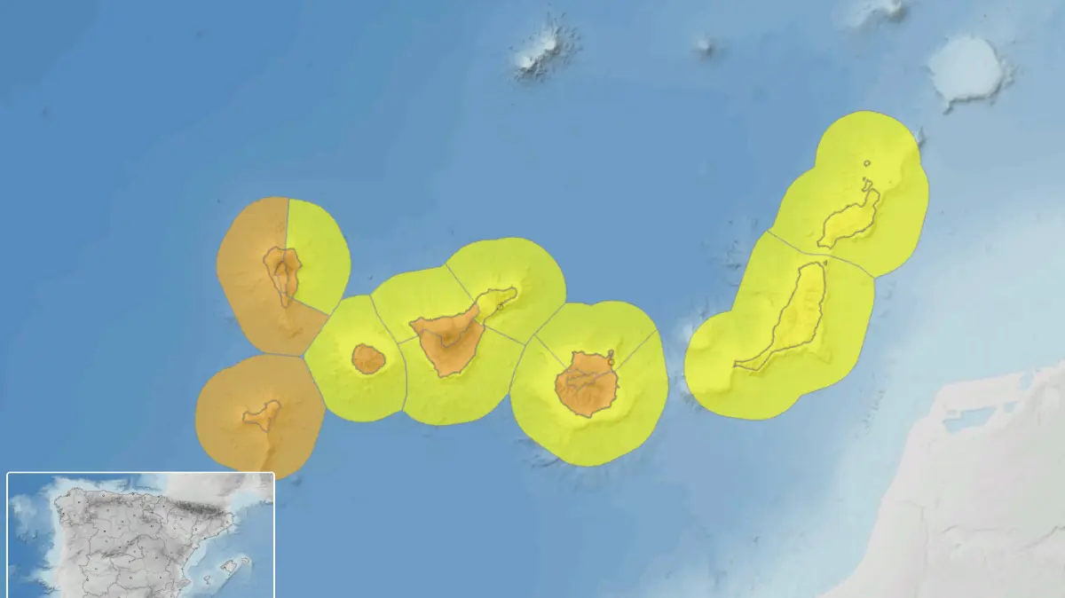 Die Karte zeigt, wo das Unwetter am stärksten wütet.